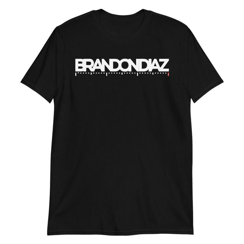 "Brandon Diaz" Short Sleeve Tee in Black